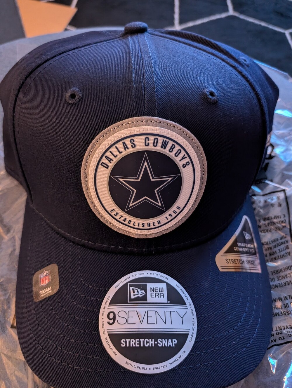 Dallas Cowboys 9Seventy Stretch Snap Pre Curved New Era Hat